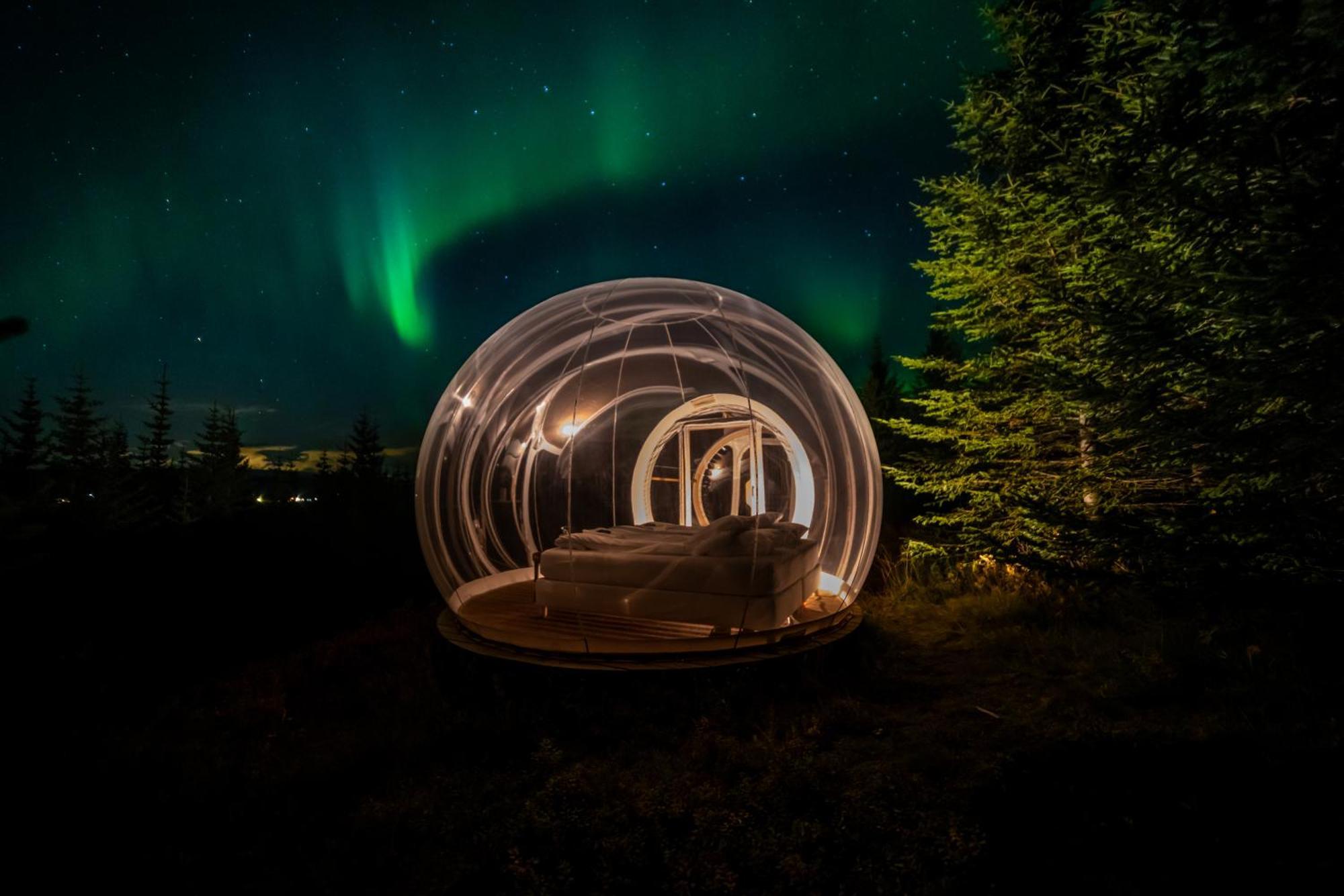 Buubble Hotel - Oelvisholt Selfoss Buitenkant foto