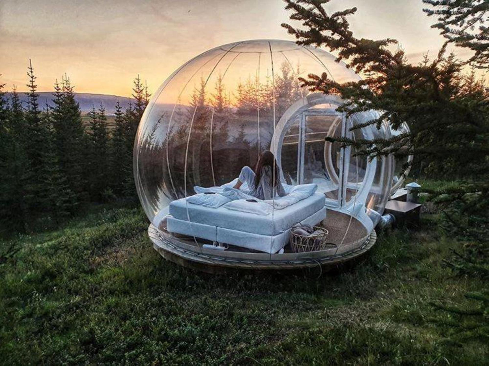 Buubble Hotel - Oelvisholt Selfoss Buitenkant foto
